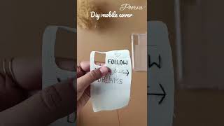 Diy mobile cover || Fabric embroidery mobile cover || Embroidery mobile cover case