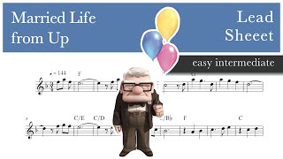 Married Life – from “Up” - Lead Sheet (easy intermediate)