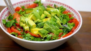 ¿Hay algo rico? Ensalada guacamole