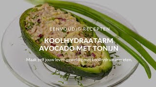 Avocado met tonijn maken? Makkelijk, lekker en snel klaar!