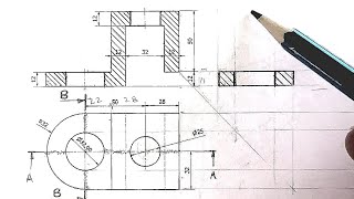 How to do Sectioning Drawing Easily.