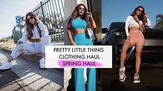 PRETTY LITTLE THING TRY ON CLOTHING HAUL ||Mom Outfits|  Jessica Giselle