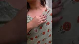 Myntra one min ruffle saree styling #youtubepartner #myntrahaul