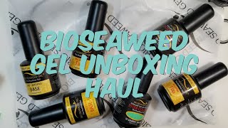 Bioseaweed gel nail haul| first impressions