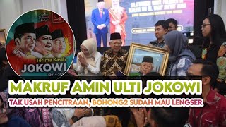 NGERI🔥 SINDIRAN KYAI MAKRUF KE JOKOWI - TAK PERLU BUAT KEBOHONGAN2 CITRA BAIK