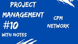 Critical path method || Project management