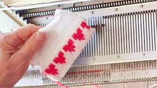 Make Your Own Heart Punch Card and Use It As A Garment  Hem