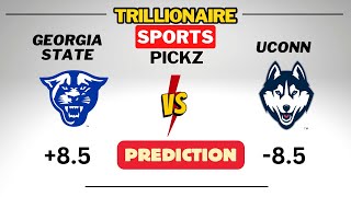 11/1/24 Georgia State vs UConn Week 10 Best Bets - College Football Picks With Bonnie & Clyde