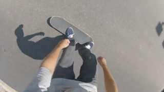 First-Person Skateboarding - Double Kickflip