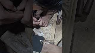 Engraving Work by Star Enterprises. #wood #woodenfurniture #furniture #carving #short #shorts #yt