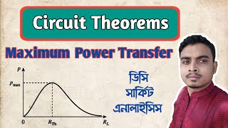 33. Maximum Power Transfer ।। Circuit Theorems ।। Circuit Analysis।।