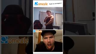 Flexing on Omegle 💪│ Funny Reactions #omegle #alexeubank #gym #trentwins #aesthetics #samsulek