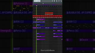 Lets make a beat PIANO x FLUTE | FL STUDIO #shorts