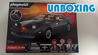 UNBOXING PLAYMOBIL "KNIGHT RIDER" 70924 "EL COCHE FANTÁSTICO"