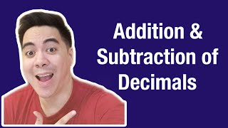 Adding and Subtracting Decimals