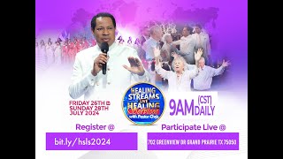 LIVE || HEALING STREAMS LIVE HEALING SERVICE with PASTOR CHRIS || 26TH July 2024