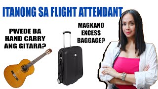 Presyo ng Over Baggage sa Airlines|Pwede ba hand carry ang gitara?