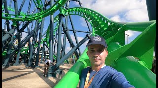 Poltergeist Spaghetti Bowl Tour!  2024 Roller Coaster Rodeo, Six Flags Fiesta Texas