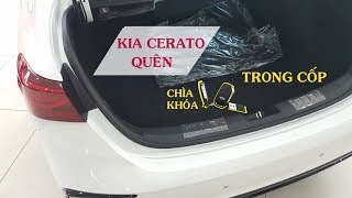 Trường hợp nào Kia Cerato 2019 bị khóa khi để chìa khóa trong xe ?