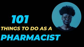 101 Career paths for a Pharmacist part 1/Roles in the Pharmaceutical Industry