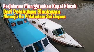 Perjalanan Dari Pelabuhan Binalawan Menuju Pelabuhan Sei Jepun.||.Kab.Nunukan,Kalimantan utara.