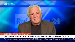 Paolo Agnelli ospite di Rainews24 - "2024, l'anno che verrà"