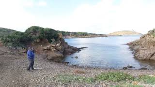 Jaegoor con la honda larga en Menorca