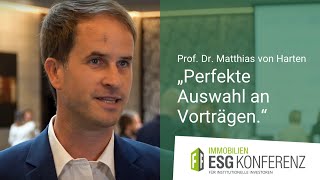 Prof. Dr. Matthias von Harten: ESG Konferez 2024 | EventSummary