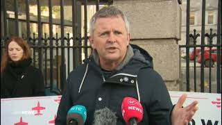 RICHARD BOYD BARRETT ACCUSES FINE GAEL/FIANNA FAIL OF BEING TEAM ISRAEL/USA IN THEIR WAR V PALESTINE