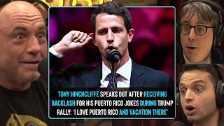 Tony Hinchcliffe In Hot Water After Puerto Rico Remarks At Trump Rally | Joe Rogan