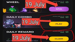 19 July Daily Combo Card Pixelverse By pixeltap