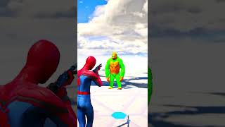 GTA 5 Epic Ragdolls - Spider Man Jumps/Fails Ep.683 #Shorts #gta5