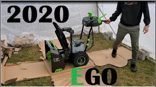 2020 EGO 24 inch 2 Stage Snow Blower Unboxing