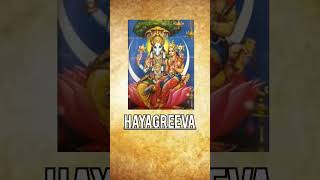 avatars of Lord Vishnu