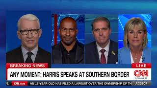 CNN panelists weigh in on whether it's a good idea for Harris to go to the border