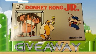 Donkey Kong Jr - Nintendo Game & Watch - Unboxing & Giveaway