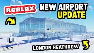 NEW AIRPORT UPDATE in Cabin Crew Simulator (Roblox)