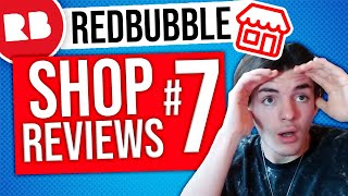 Redbubble Shop Reviews #7 - Tips & Tricks To Increase Sales On Redbubble! + Good Redbubble News