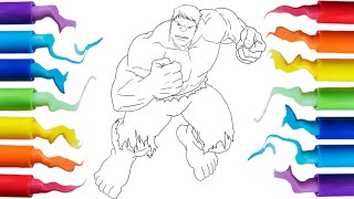 Hulk coloring page | Elektronomia - Energy [NCS Release]