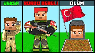 BORDO BERELİ ALİ'NİN HAYATI! 😱 -Minecraft