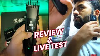 Beardo Multipurpose Trimmer Kit Review & Live Test 🔥