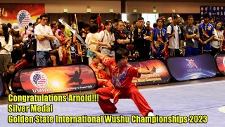 Arnold, Southern Broadsword Silver Medal, Golden State International Wushu Championships 2023