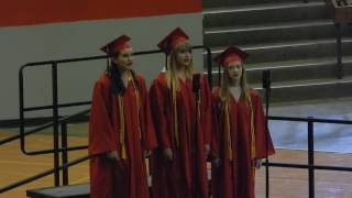 20170521 Star-Spangled Banner at Highland High School Graduation