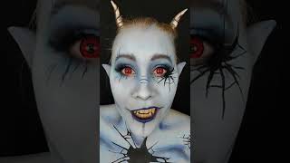 Oh hi :3 Happy Thursday I hope this makes you smile! #uwu #demon #makeup