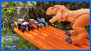 BEST Monster Truck Dinosaur Track!