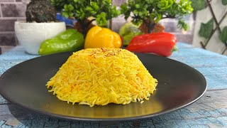 طريقة تحضير رز الزعفران | saffron Rice