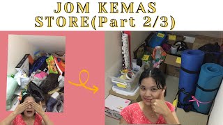 [Part 2/3] Sisih & Susun Stor | Declutter & Organize Store | Inei Paya *TIME LAPSE*