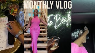 Monthly Vlog: My First Influencer Event, My Natural Curly Hair Routine, Being Vulnerable & More!