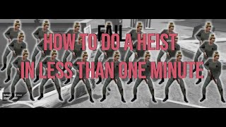 GTA V | How to do a heist in  less than one minute