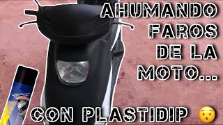 CÓMO AHUMAR LAS CALAVERAS DE TU MOTO FÁCIL CON PLASTIDIP I EMMANUEL DUARTE